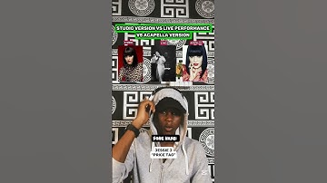 Thumbnail of Studio Vs. Live Vs. Acapella Version: Jessie J "Price Tag" ft. B.o.B #shorts #music