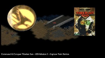 C&C: Tiberian Sun - GDI Mission 3: Capture Train Station - Hard Difficulty - 4K