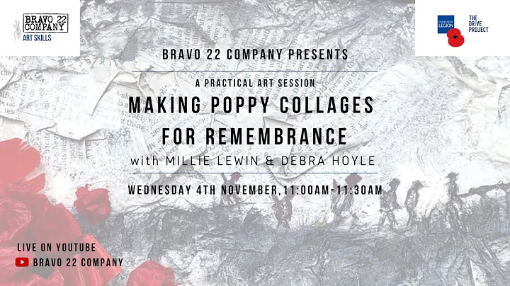 How To Make A Remembrance Poppy with Millie Lewin ...