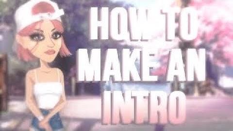 How to make a cute and simple MSP Intro