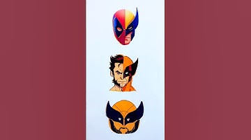 Deadpool face pieces Puzzle 🧩 #deadpool #puzzle #art #deadpool #wolverine