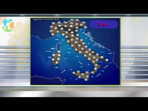 Meteo Domenica 6 giugno 2021