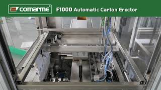 COMARME AUTOMATIC CASE ERECTORS with bottom seling by adhesive tape