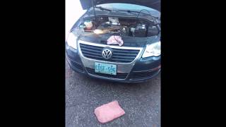 VW B6 BPY FSI 2.0T Oil Pressure Sensor and Gauge Install