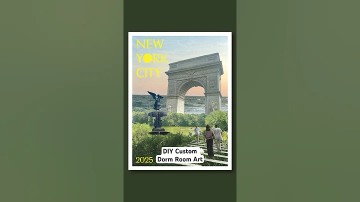 DIY Custom Dorm Room Art thumbnail