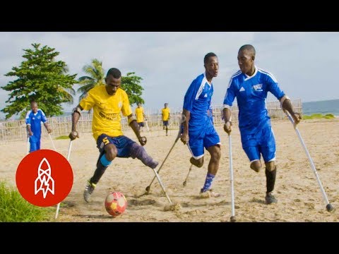 The Incredible Athletes of Sierra Leone’s Amputee Soccer Club