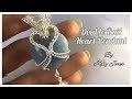 Double Bail Heart Pendant Tutorial.