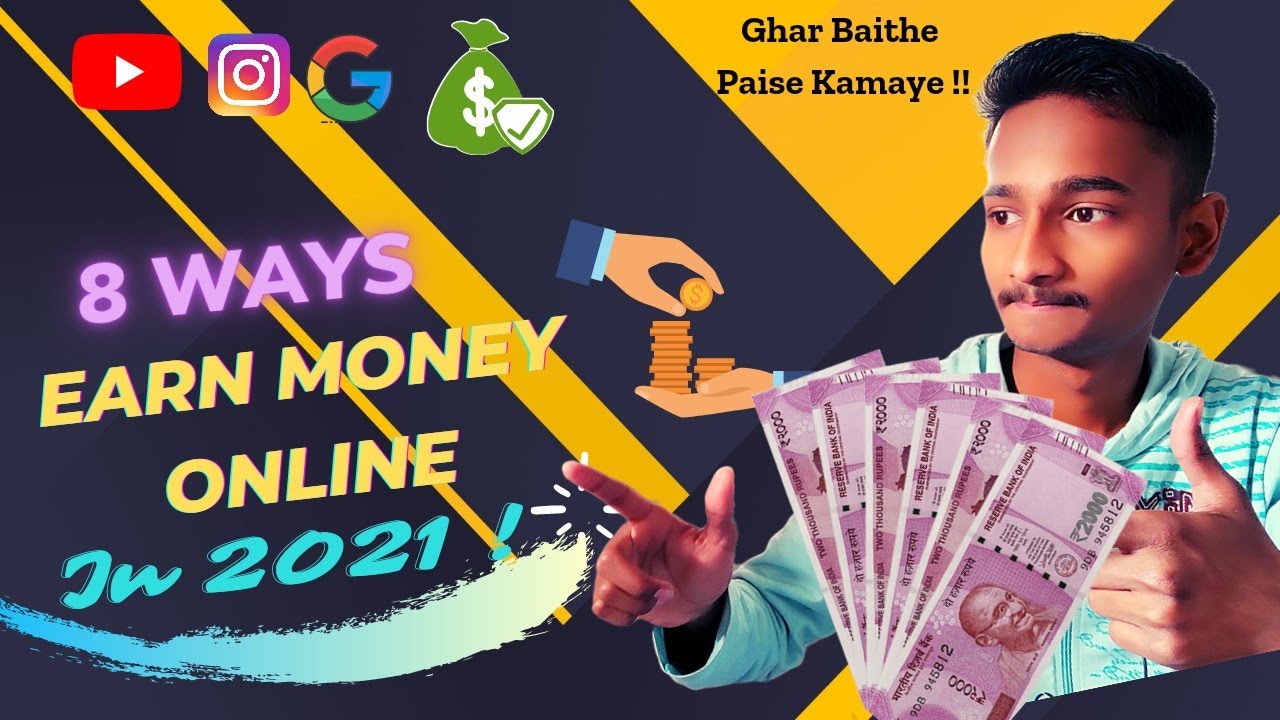 8 Ways & ideas to Earn Money Online in 2021 ! 🤑💰💡| #TheAuspicious #Ep ...
