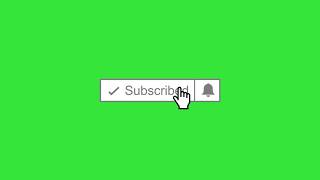 Green Screen Animated Subscribe On With Sound Effect