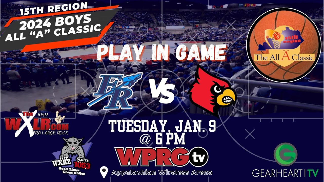 Betsy Layne vs. Shelby Valley All A Classic Girls SEMI Finals Game 2 Jan 8 24