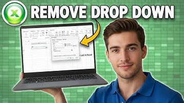 How To Remove A Drop Down List In Excel | Quick & Easy