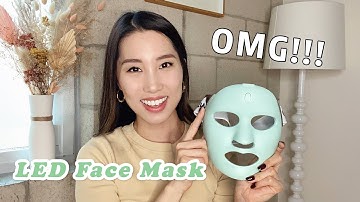 I Tried LED Face Mask!!! | Unboxing, Demo & Results | Qure Skincare | Chris Han