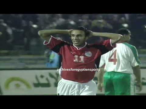 تعليق الرائع ميمي الشربيني مصر 5 2 الجزائر تصفيات كأس العالم 2002