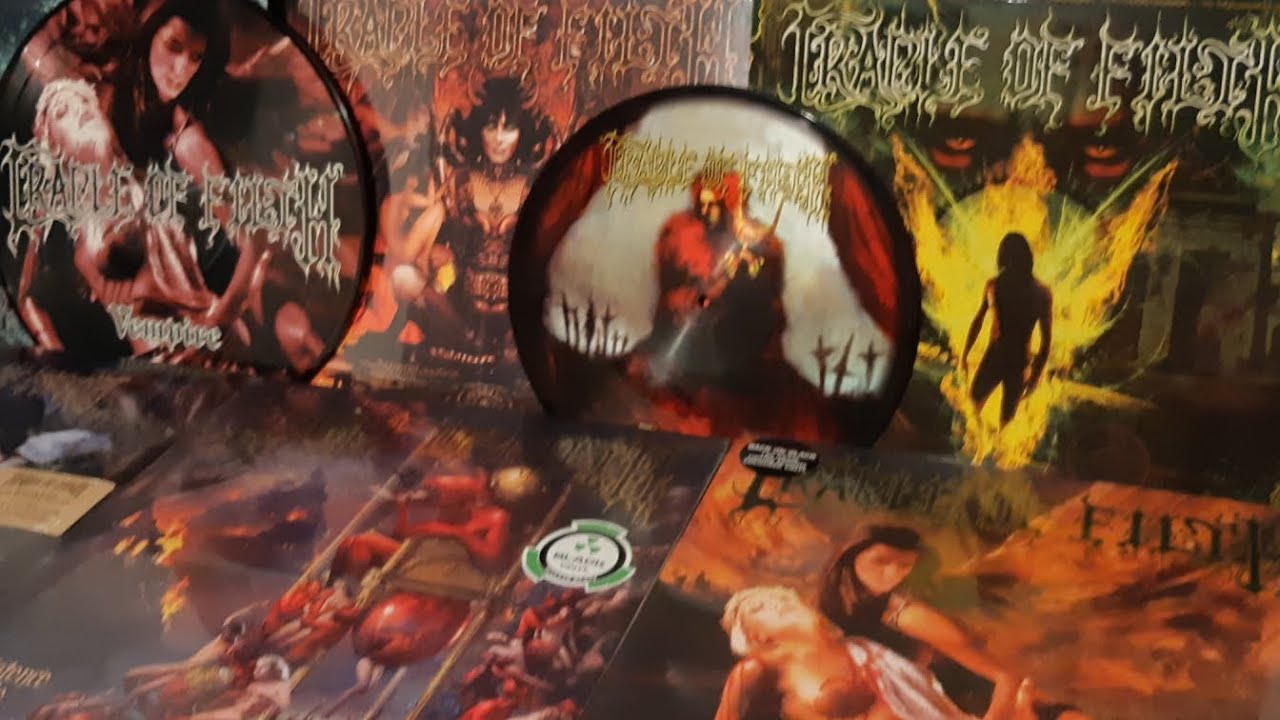 C is for CRADLE OF FILTH • Cruising Through The Record Collection • FILTH, FILTH & more FILTH!!!