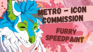 Metro - Furry Icon Commission || Aspenoa