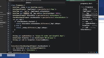 Dart Web Programming for Beginners:  23 Improving the Pregnancy Calculator