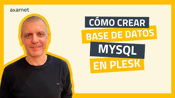 Cómo crear una base de datos MySQL en Plesk paso a paso | Guía fácil para principiantes