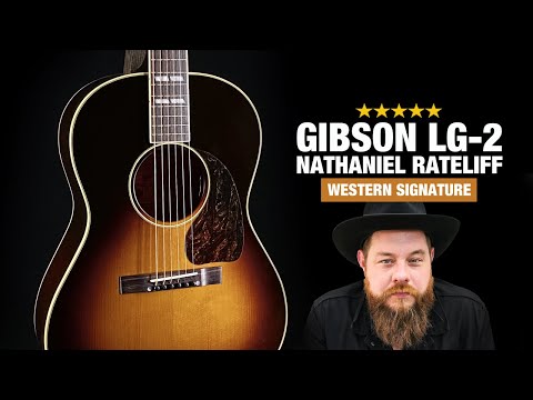 Gibson LG-2 Nathaniel Rateliff Western Guitar