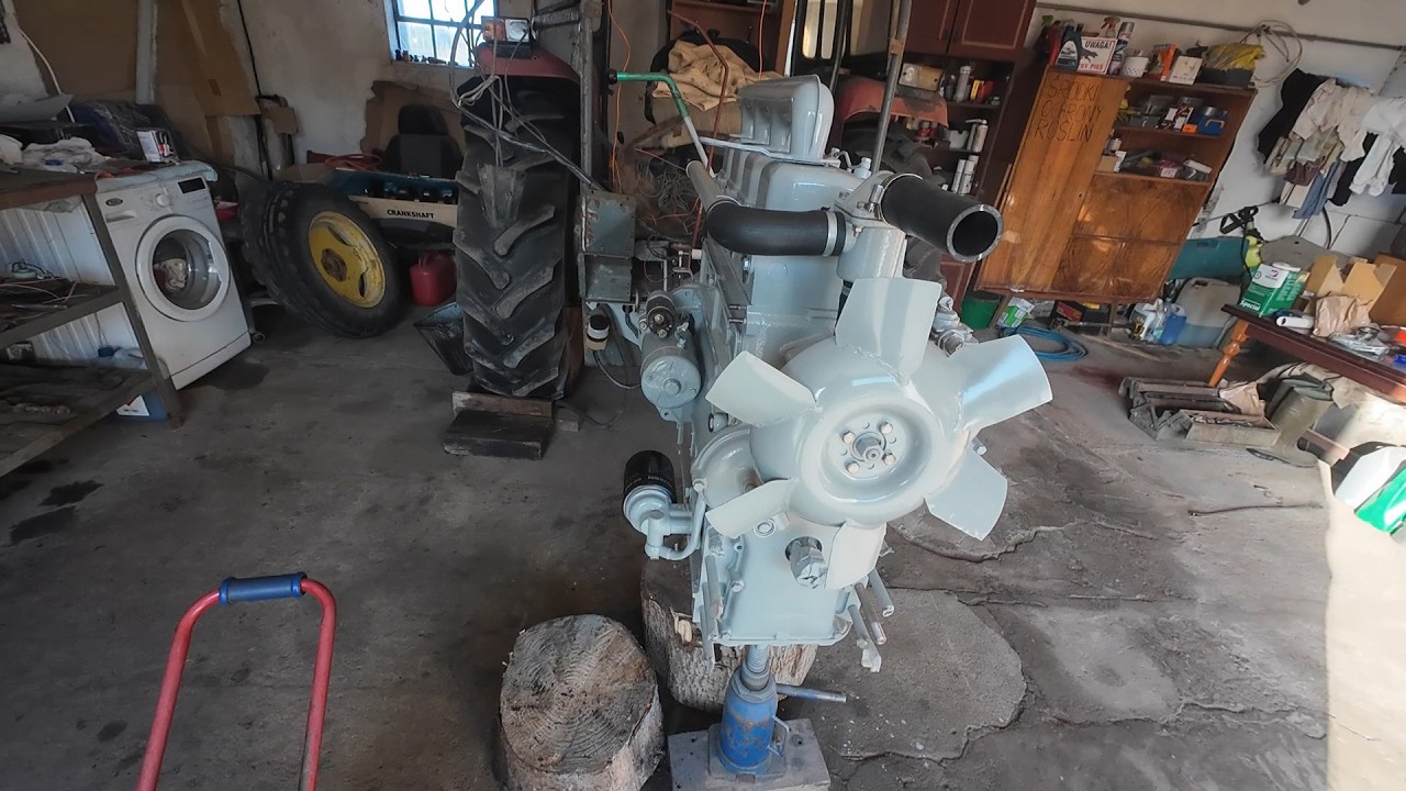 Remont Ursusa C-4011 Malowanie wielu elementów różnego kalibru