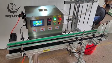 Liquid filling machine | automatic filling machine| 4 heads magnetic pump liquid filler