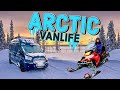 Arctic Vanlife tries Snowmobiling ( it’s a lot of fun )