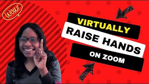 How to raise your hand virtually on zoom