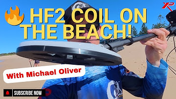 Beach Detecting with Michael Oliver | XP DEUS II + HF2 Coil in Surf Conditions (Summer Throwback)