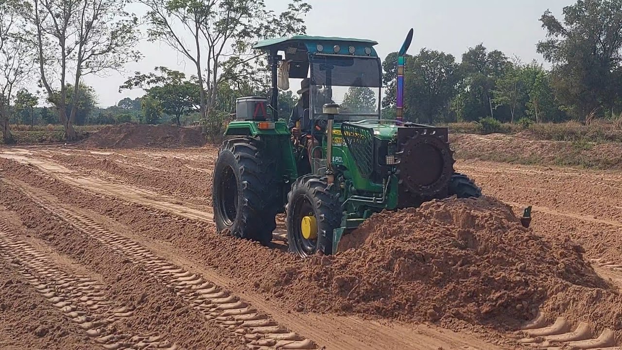 อัดดินยังกับรถ90 แรง ‼️ สุดจริงๆเจ้าจอนเดียร์ 5050E คันนี้🔰🔰🚜