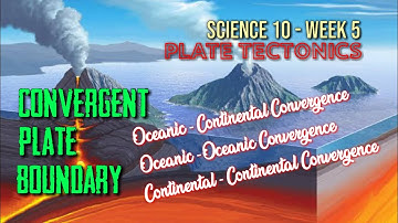 GEOLOGIC PROCESSES THAT OCCUR ALONG CONVERGENT PLATE BOUNDARIES | SCIENCE 10 - Week 5