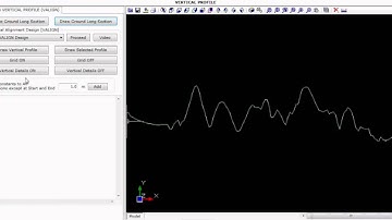 Tutorial 14 Automatic Design of Vertical Alignment in respect of a reference Grade Line