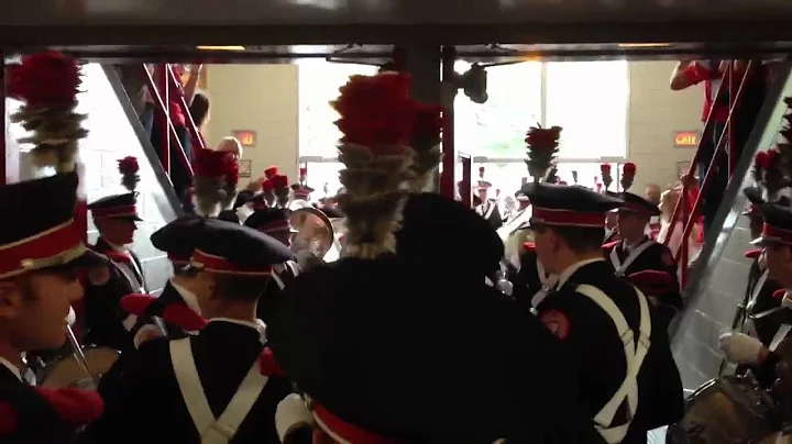 Ohio State Marching Band Skull Session entrance 9-15-2012