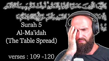 Christian reacts to the Conversation between Jesus and Allah (the most EMOTIONAL Recitation EVER!)