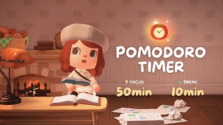 Pomodoro 50-10 2-Hour Focus Session Animal Crossing Bgm