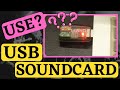 USB SOUNDCARD For LAPTOP and PC2022| Uses,Feature| 100 Rs. Soundcard| How to use Soundcard as a DJ|