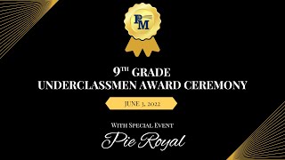 9th Grade Underclassmen Awards