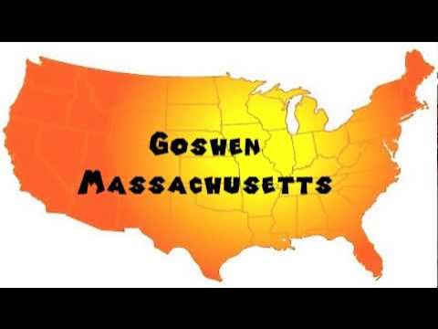 How to Say or Pronounce USA Cities — Goshen, Massachusetts - YouTube