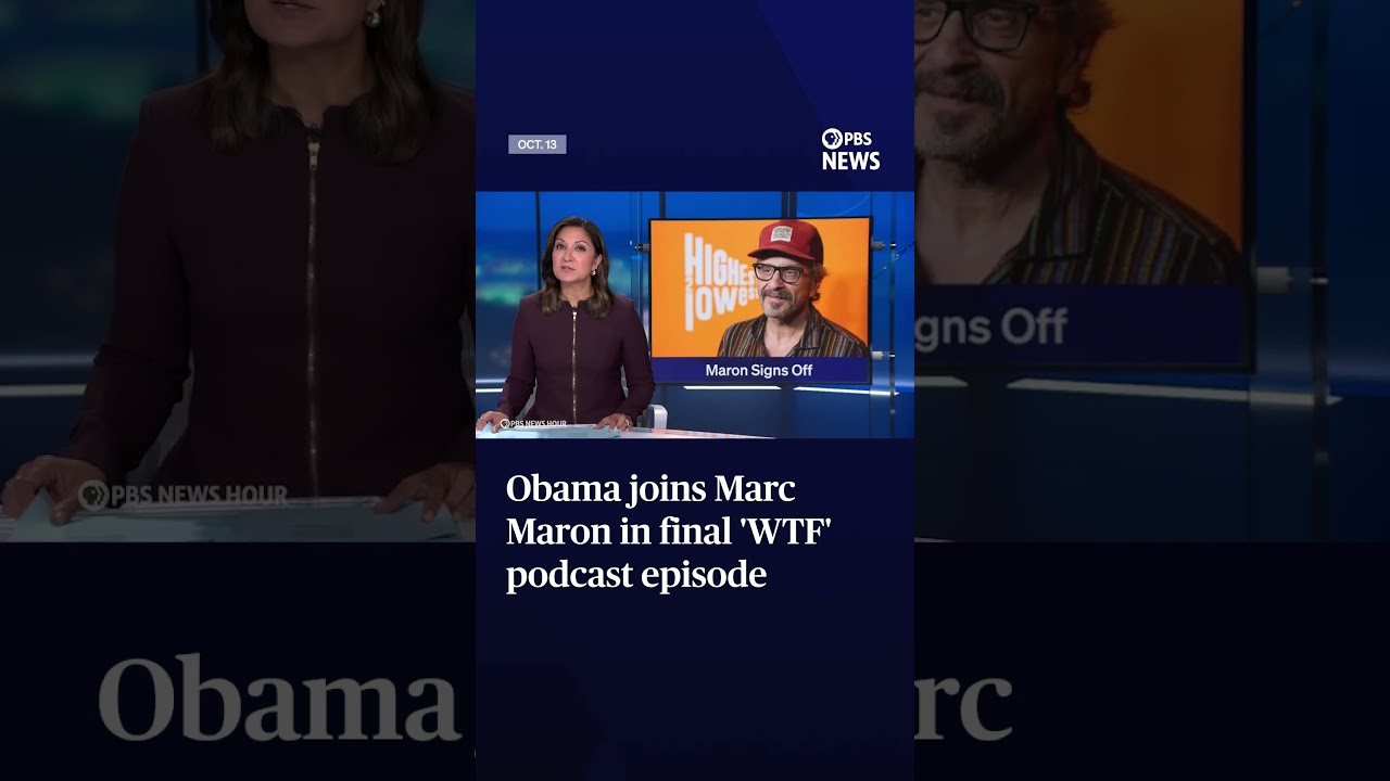 Obama joins Marc Maron in final 'WTF' podcast episode