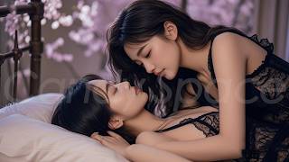 First Night Sheltering a Lost Girl – Two Girls Break Taboos in Fiery Passion!🌈#gl