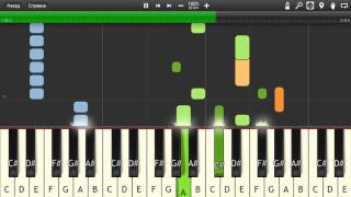 Video thumbnail of "U2 - One Step Closer - Piano tutorial and cover (Sheets + MIDI)"