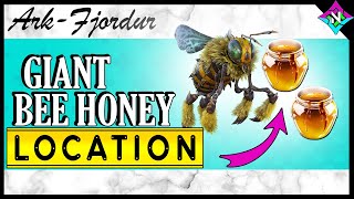Giant Bee Honey location ARK Fjordur