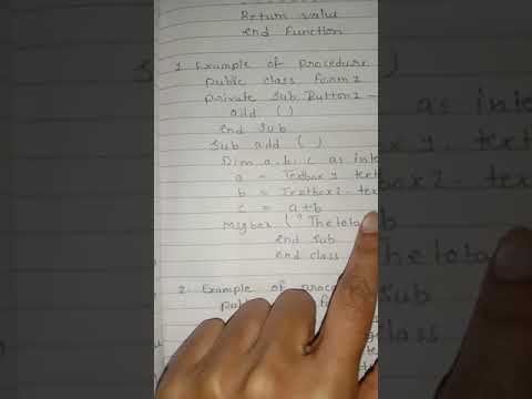 1Pgdca, Subject -VB.