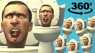 Skibidi Toilet Challenge 360 Video: The Ultimate Bathroom Adventure!