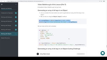 Module 0 - Operators and Methods - Objects - Part 7