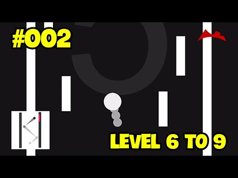 Level 6 to 9 Clear Gameplay - Walls - Launch The Ball Game #2