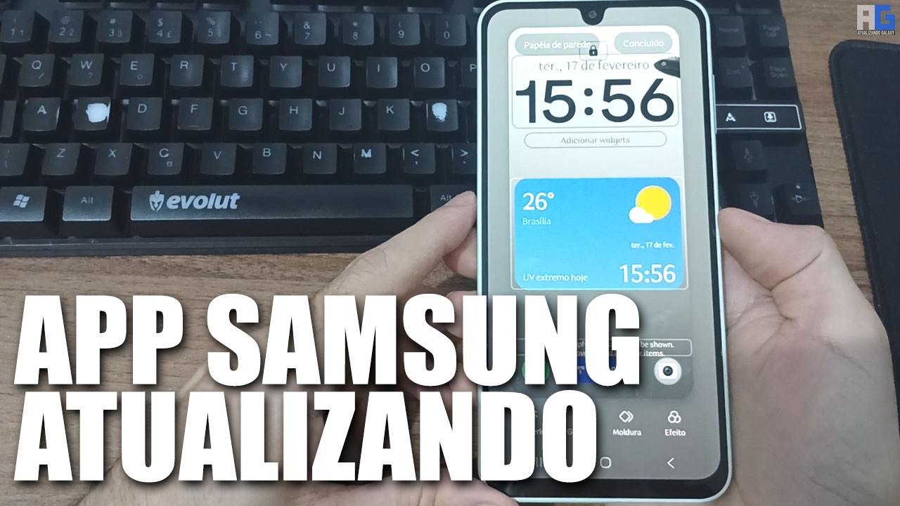 MELHORIAS!! ATUALIZAÇÃO para TELA DE BLOQUEIO com APLICATIVO SAMSUNG