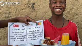 MAHMUDİYE 4.GÜN İFTAR YEMEĞİ | AFRİKA/KAMERUN