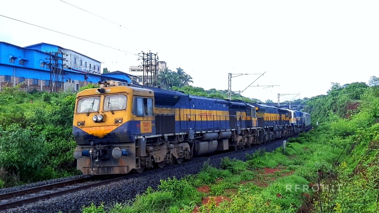 Surprise Offlink !! UBL G4D + G4 Rescue failed BGKT WDP4B hauling 02476 HISAR AC SF !!