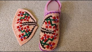 картинка: Эти тапочки должна связать каждая вязальщица