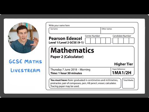 Video: Jak dlouhá je písemka z matematiky GCSE?