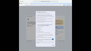Scopes for Google File Association